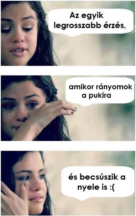 Az tényleg sz@r ügy :P