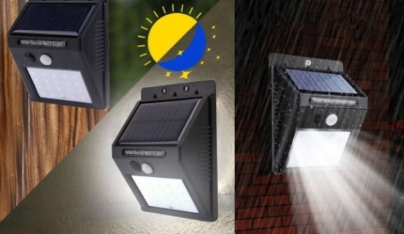 Nagy fényerejű kültéri világítás, mindössze egy pizza áráért! (x)