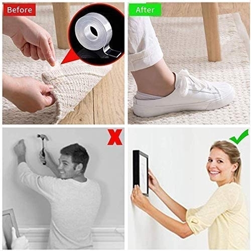 Ivy Grip Nano, szupererős kétoldalas ragasztószalag (x)