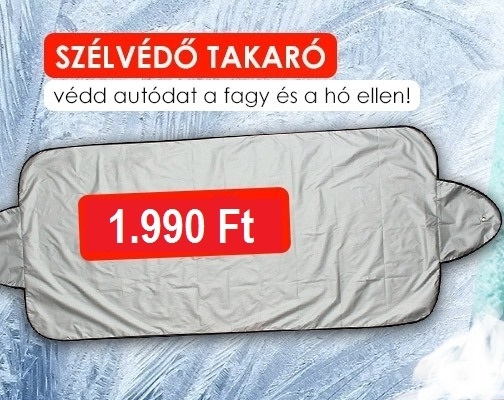 Téli szélvédőtakaró (x)