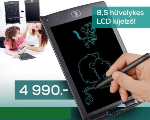 Digitális LCD rajztábla, nagy kijelzővel (x)
