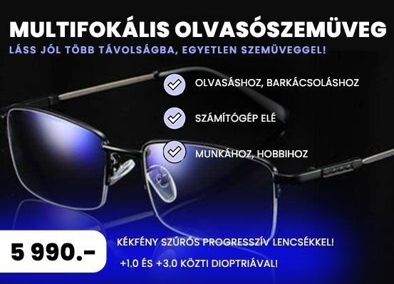Multifokális olvasószemüveg (x)