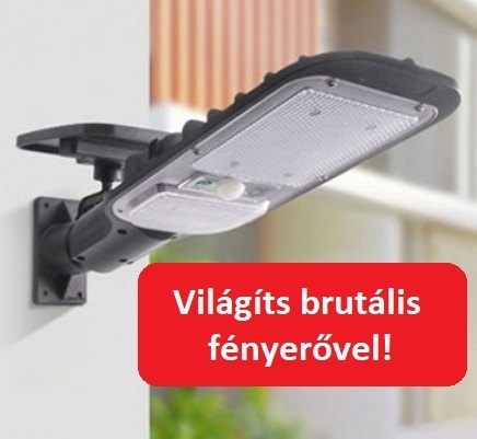 Praktikus nagy erejű 120W-os kültéri LED lámpa (x)