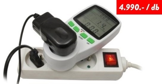 Fogyasztásmérő - mérd meg, mi mennyit fogyaszt, a költséged is kiírja! (x)