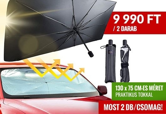 Újfajta összecsukható autós árnyékoló (x)