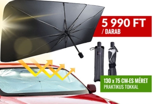 Újfajta összecsukható autós árnyékoló (x)