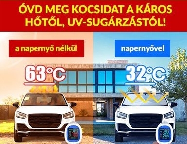 Összecsukható autós napellenző (x)