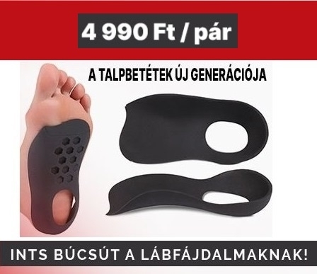 Insole PRO - Segít megfelelő helyzetben tartani a lábat (x)