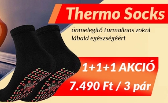 Turmalinos, lábmelegítő zokni! (x)