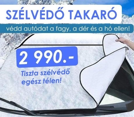 Téli szélvédő takaró (x)