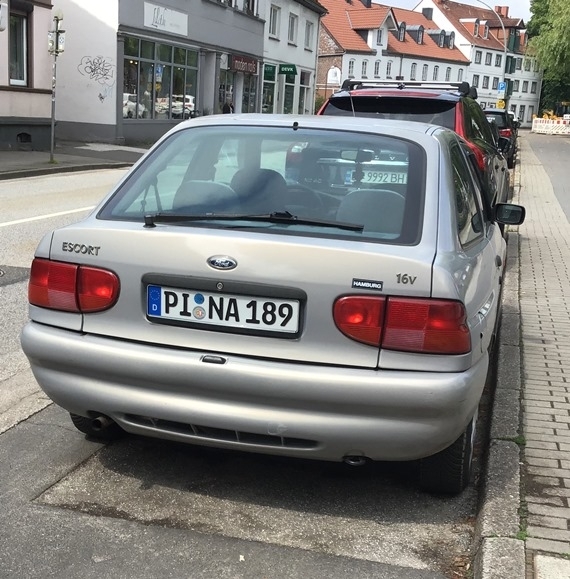 Egy megmosolyogtató német rendszám