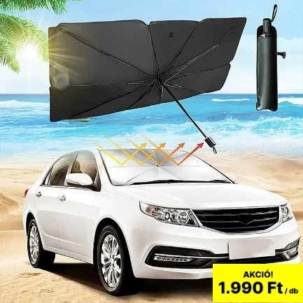 Újfajta autós napernyő bomba áron - Most 1990 Ft (x)