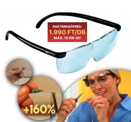 Max Focus nagyítószemüveg akció - 1.990 Ft (x)