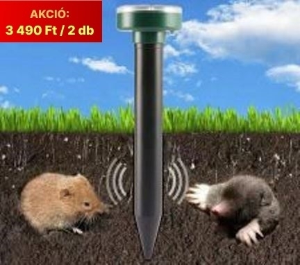 Napelemes kártevőriasztó (x)