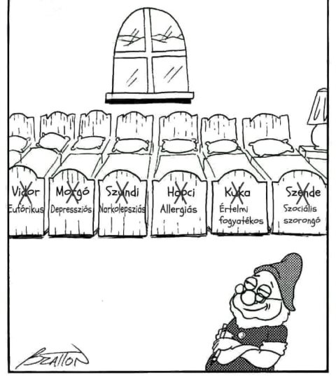 Tudor miután ledoktorált pszichológiából, újradiagnosztizálta a lakótársait