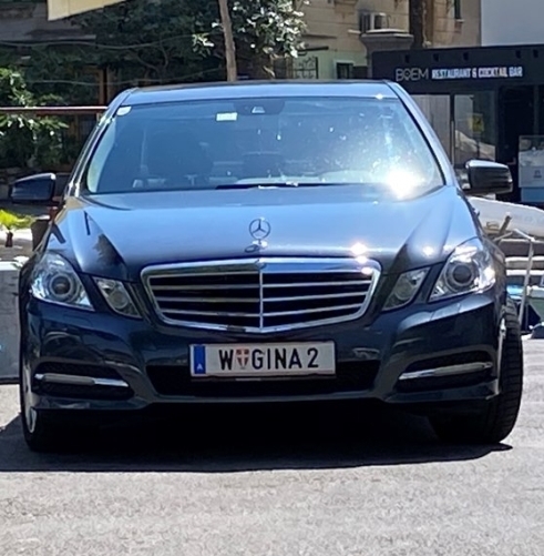 Egy érdekes osztrák rendszám