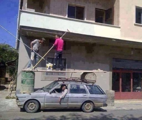 Elfelejtettek létrát vinni magukkal