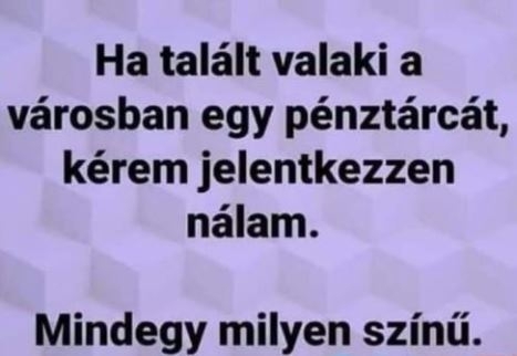 Nála már sokadika van, elfogyott a fizu