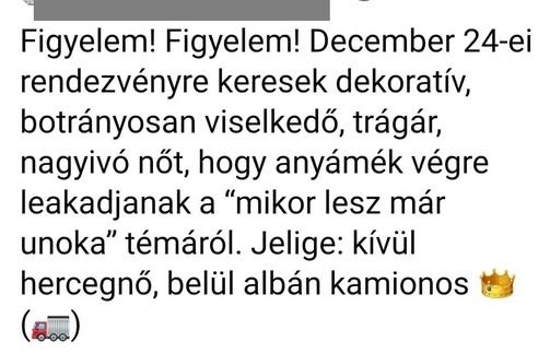 Vajon volt jelentkező? 🙂