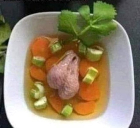 Ma zacskós leves volt ebédre