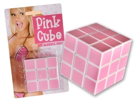 Rubik kocka - Szőke nős verzió