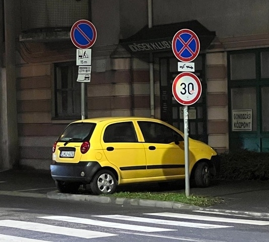 Okos parkolás Győrben