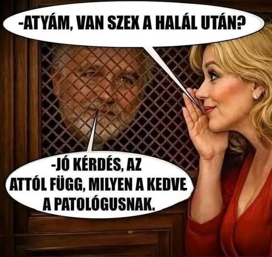 Befutott egy kis fekete humor